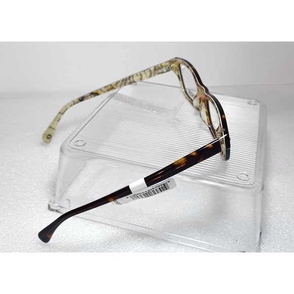 Kids EasyClip Brown Orange Tortoise Frames Green Camo Interior w/ Sunglasses - Picture 5 of 12